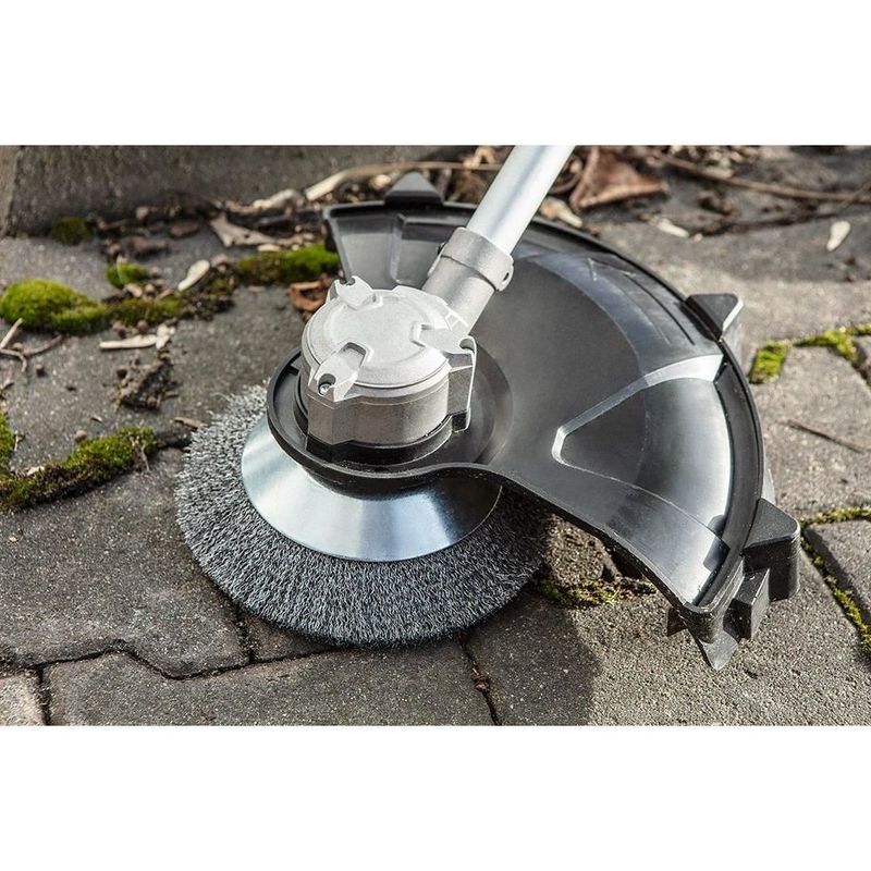 Casa si Gradina - Constructii - Scule electrice si accesorii - Accesorii polizare si slefuire - Perie sarma, circulara, pentru motocoasa/trimmer, otel, 200x25.4 mm, Graphite - Infinity.ro