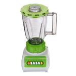 Electronice si Electrocasnice - Electrocasnice bucatarie - Mixere, tocatoare & roboti de bucatarie - Blendere si mini tocatoare - Blender electric 2 in 1, cu rasnita, 350W, 1.5L capacitate - Blue - Infinity.ro