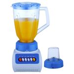 Electronice si Electrocasnice - Electrocasnice bucatarie - Mixere, tocatoare & roboti de bucatarie - Blendere si mini tocatoare - Blender electric 2 in 1, cu rasnita, 350W, 1.5L capacitate - Green - Infinity.ro