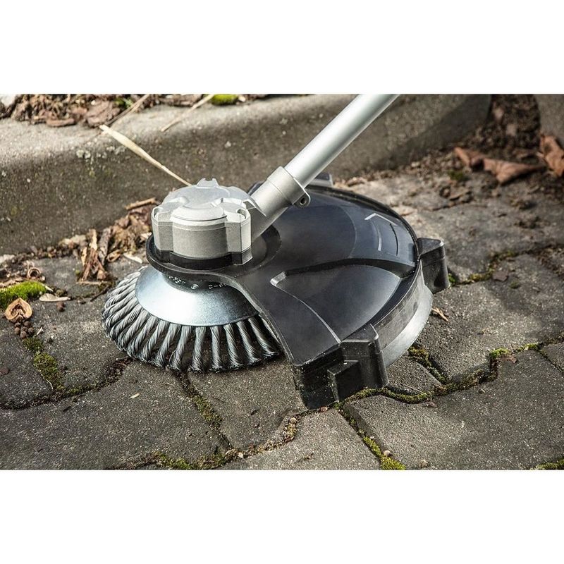 Casa si Gradina - Constructii - Scule electrice si accesorii - Accesorii polizare si slefuire - Perie sarma, tip cupa, cu toroane, pentru motocoasa/trimmer, otel, 200x25.4 mm, Graphite - Infinity.ro