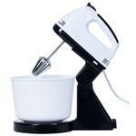 Electronice si Electrocasnice - Electrocasnice bucatarie - Mixere, tocatoare & roboti de bucatarie - Mixere - Mixer de masa si mana cu bol de 2L si putere 260W, MM-1610T - Infinity.ro