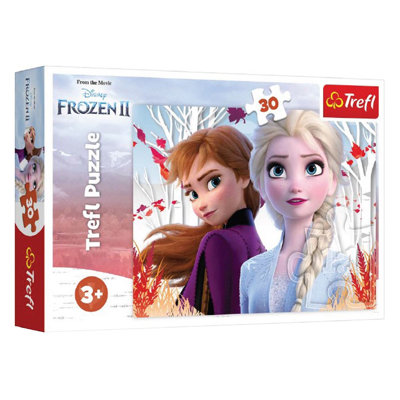 Puzzle copii, trefl, frozen 2, 30 piese, multicolor, 3+ ani