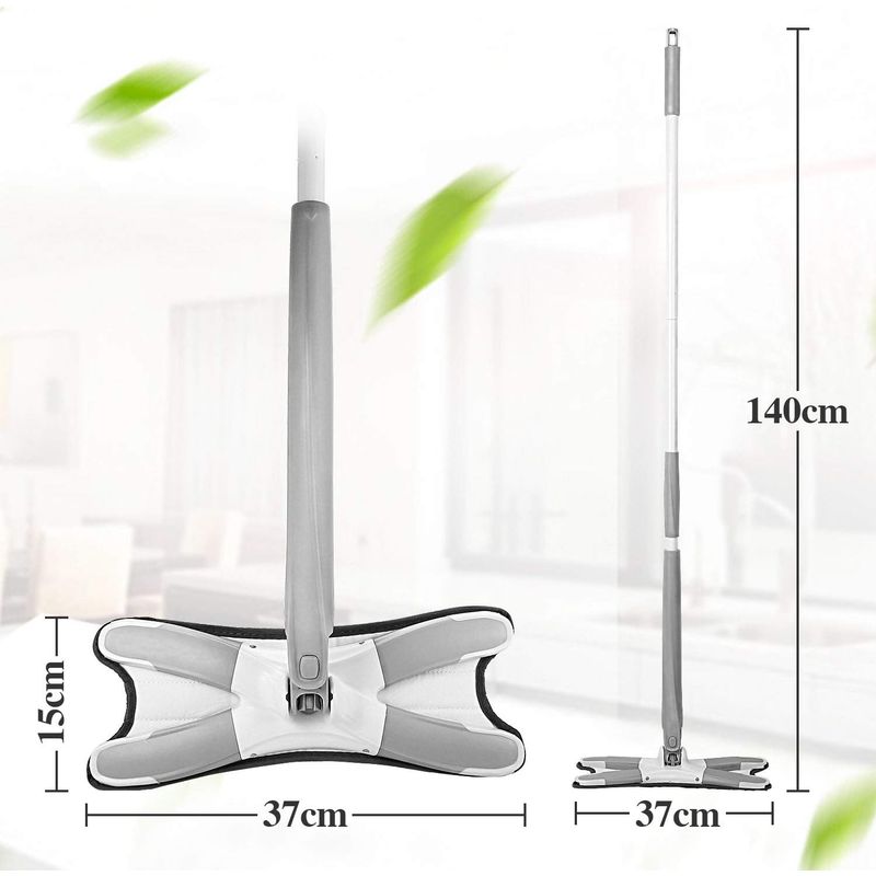 Market - Curatenie si intretinere casa - Produse menaj - Mopuri - Mop TWIST cu autostoarcere, cap flexibil cu rotire 360 grade, maner telescopic - Infinity.ro