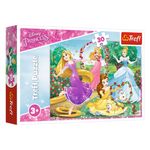 Jucarii, Copii si Bebe - Jucarii si jocuri - Jocuri si puzzle - Puzzle - Puzzle, trefl, princess, 30 piese, multicolor, varsta recomandata 3+ ani - Infinity.ro