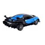 Jucarii, Copii si Bebe - Jucarii si jocuri - Vehicule si jucarii cu telecomanda - Masinute - Masina cu Telecomanda pentru Copii 3ani+, Scara 1:16, Iluminare LED, 23cm Lungime, Albastru/Negru - Infinity.ro