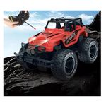 Jucarii, Copii si Bebe - Jucarii si jocuri - Vehicule si jucarii cu telecomanda - Masinute - Masina de Teren cu Telecomanda, pentru copii de 4 ani+, cu Lumini, 20x11x13cm, Rosu cu Negru - Infinity.ro