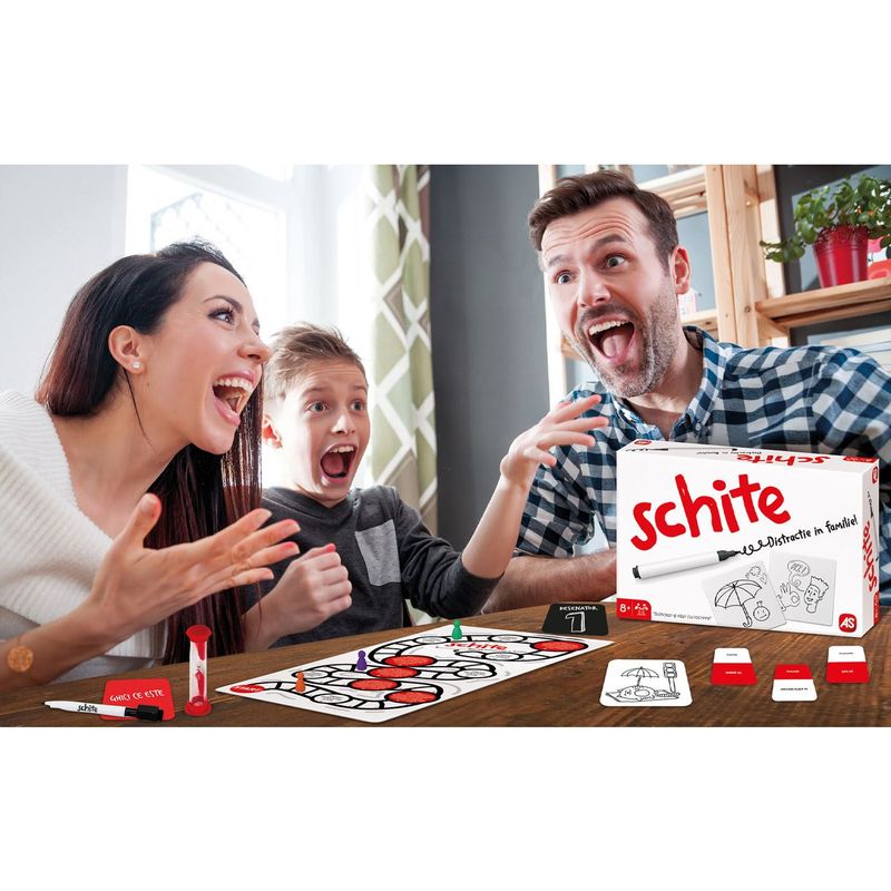 Jucarii, Copii si Bebe - Jucarii si jocuri - Jocuri si puzzle - Jocuri de societate - Joc de societate as, schite, distractie in familie, 8+ ani - Infinity.ro