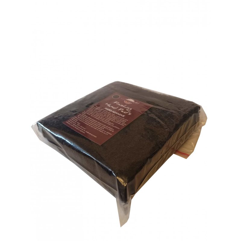 Casa si Gradina - Constructii - Materiale constructii - Solutii tratare suprafete - Kit intretinere mobilier lemn masiv, Prep’N Shine-Pure Teak Oil & Hand Pad’s Hard Abrasive Negru,  500 ml - Infinity.ro