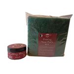 Casa si Gradina - Constructii - Materiale constructii - Solutii tratare suprafete - Kit intretinere mobilier lemn masiv, Prep’N Shine-Cutting Board Wax & Hand Pad’s Mix, alb/negru/verde, 100 ml, non toxic - Infinity.ro