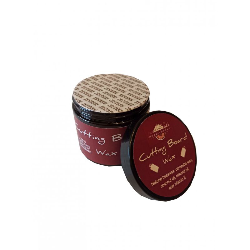 Casa si Gradina - Constructii - Materiale constructii - Solutii tratare suprafete - Kit intretinere mobilier lemn masiv, Prep’N Shine-Cutting Board Wax & Hand Pad’s Medium Abrasive, verde, 200 ml - Infinity.ro