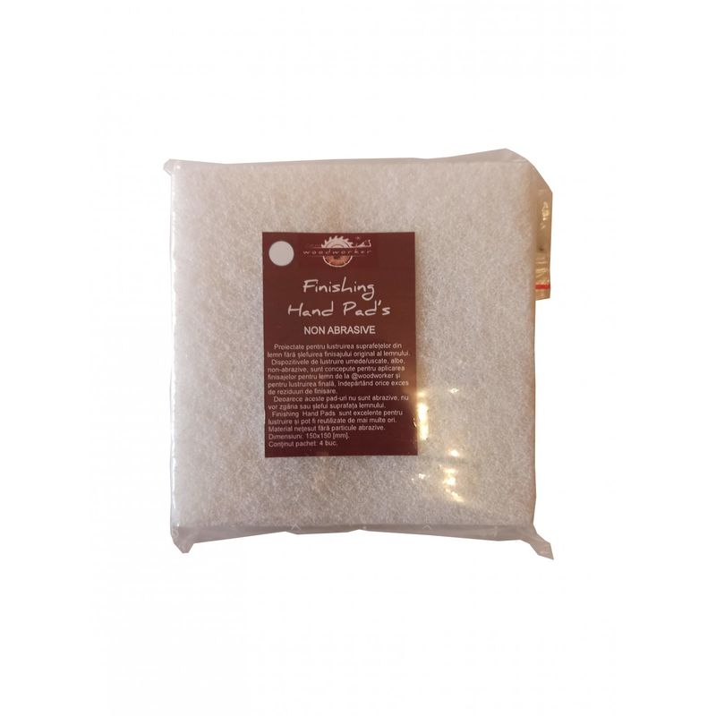 Casa si Gradina - Constructii - Materiale constructii - Solutii tratare suprafete - Kit intretinere mobilier lemn masiv, Prep’N Shine-Cutting Board Wax & Hand Pad’s Non Abrasive, alb, 100 ml, non toxic - Infinity.ro