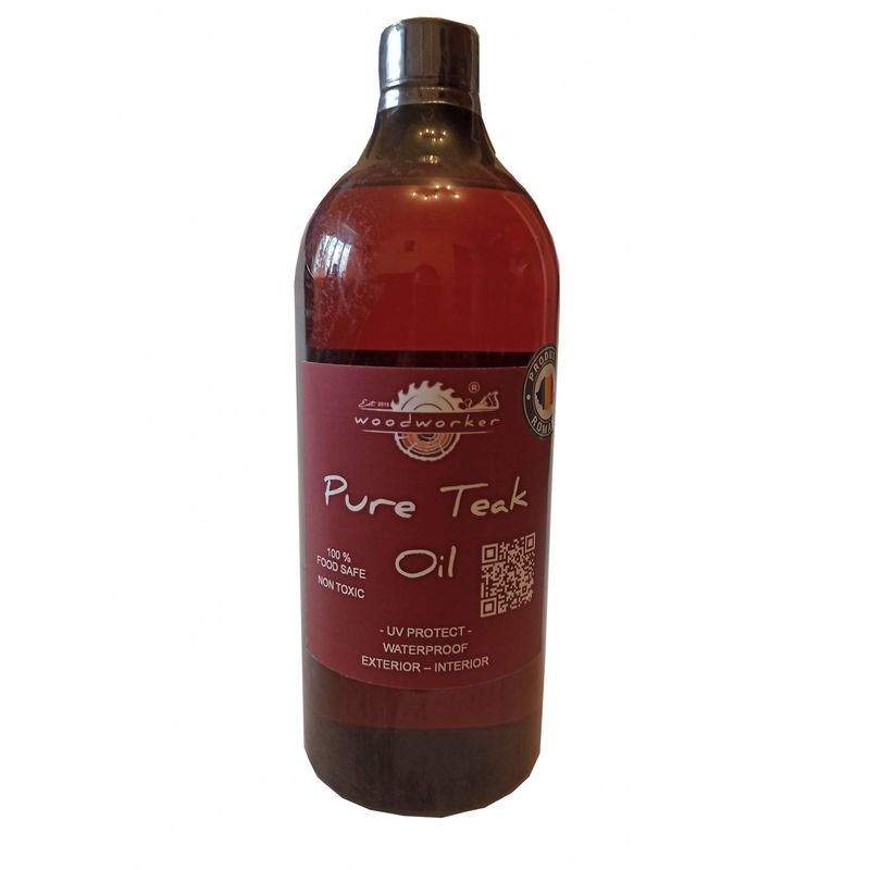 Casa si Gradina - Constructii - Materiale constructii - Solutii tratare suprafete - Pachet intretinere lemn masiv, Dual Pack, Pure Breed Oil, 1000 ml, Pure Teak Oil, bumbac, non toxic,mobilier, tocatoare - Infinity.ro