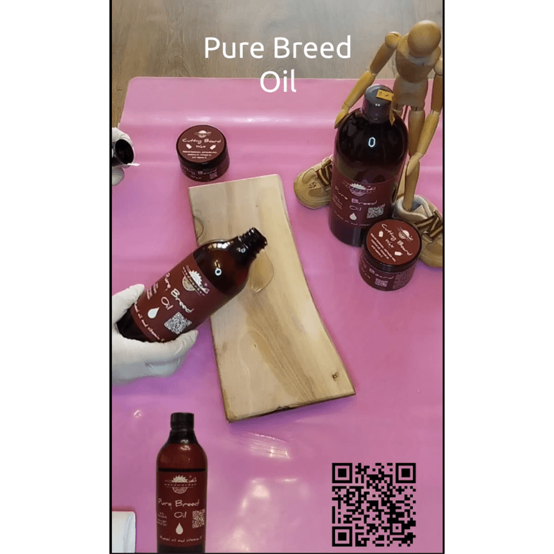 Casa si Gradina - Constructii - Materiale constructii - Solutii tratare suprafete - Ulei tocatoare si lemnarie, Pure Breed Oil, 1000 ml, food safe, non iritant, non toxic, Woodworker - Infinity.ro