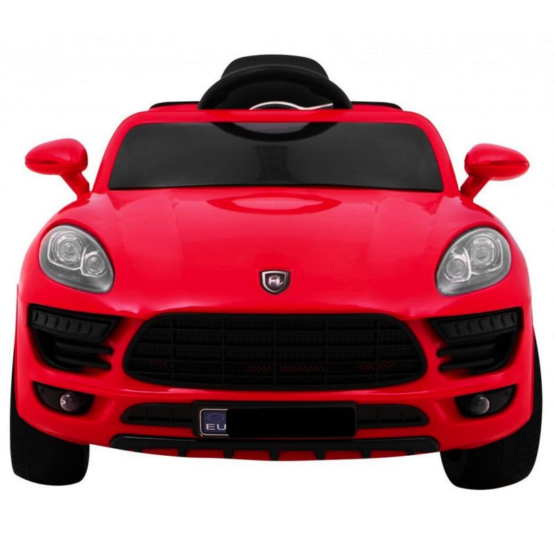 Jucarii, Copii si Bebe - Jucarii si jocuri - Jucarii de exterior - Masinute si vehicule pentru copii - Masinuta electrica pentru copii 3 ani+, Turbo S, cu faruri LED si comenzi pe volan si muzica, rosu - Infinity.ro