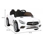 Jucarii, Copii si Bebe - Jucarii si jocuri - Jucarii de exterior - Masinute si vehicule pentru copii - Masinuta electrica pentru copii 3 ani+, Mercedes Benz AMG SL65S, alb - Infinity.ro