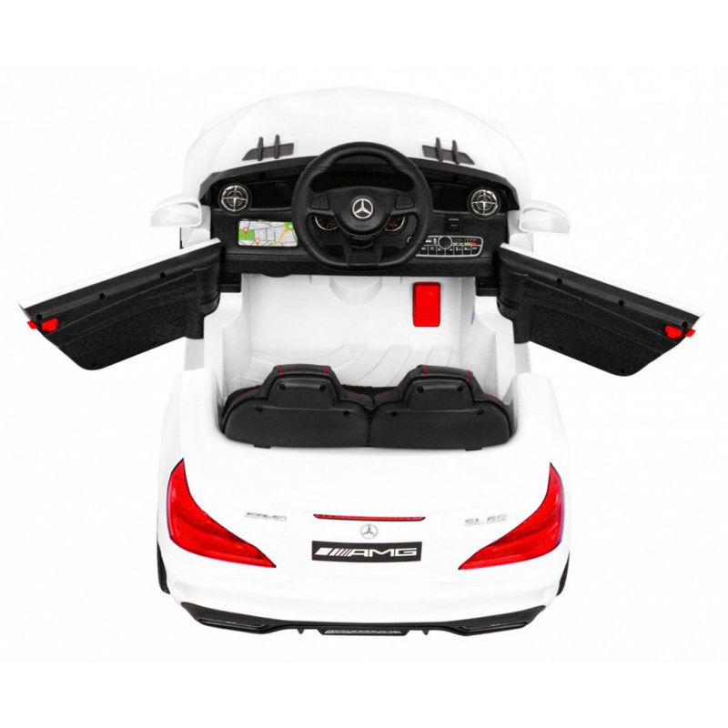 Jucarii, Copii si Bebe - Jucarii si jocuri - Jucarii de exterior - Masinute si vehicule pentru copii - Masinuta electrica pentru copii 3 ani+, Mercedes Benz AMG SL65S, alb - Infinity.ro