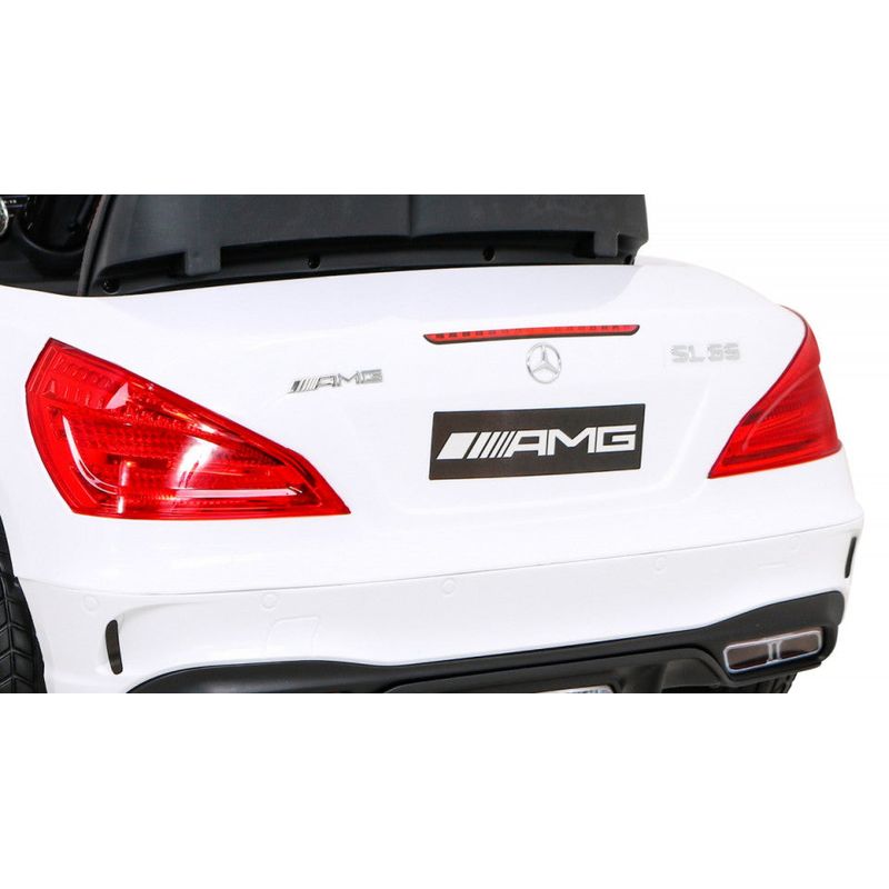 Jucarii, Copii si Bebe - Jucarii si jocuri - Jucarii de exterior - Masinute si vehicule pentru copii - Masinuta electrica pentru copii 3 ani+, Mercedes Benz AMG SL65S, alb - Infinity.ro