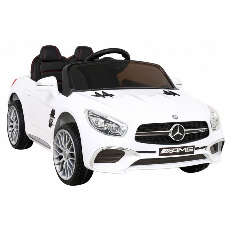 Jucarii, Copii si Bebe - Jucarii si jocuri - Jucarii de exterior - Masinute si vehicule pentru copii - Masinuta electrica pentru copii 3 ani+, Mercedes Benz AMG SL65S, alb - Infinity.ro