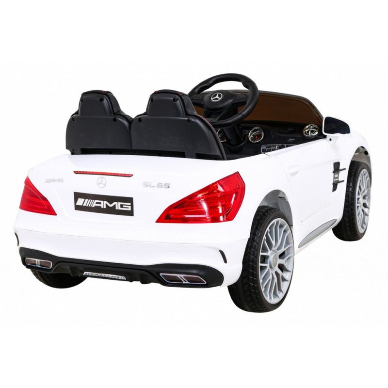 Jucarii, Copii si Bebe - Jucarii si jocuri - Jucarii de exterior - Masinute si vehicule pentru copii - Masinuta electrica pentru copii 3 ani+, Mercedes Benz AMG SL65S, alb - Infinity.ro