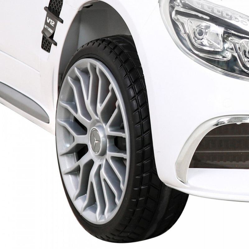 Jucarii, Copii si Bebe - Jucarii si jocuri - Jucarii de exterior - Masinute si vehicule pentru copii - Masinuta electrica pentru copii 3 ani+, Mercedes Benz AMG SL65S, alb - Infinity.ro