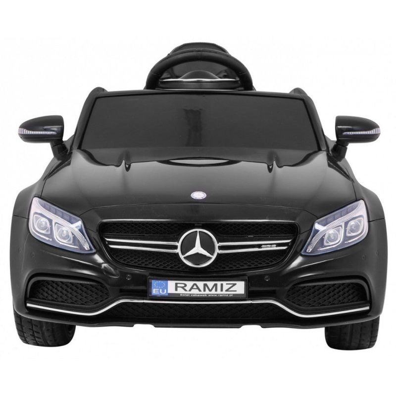 Jucarii, Copii si Bebe - Jucarii si jocuri - Jucarii de exterior - Masinute si vehicule pentru copii - Masinuta electrica pentru copii 3 ani+, Mercedes Benz C63 AMG, negru - Infinity.ro