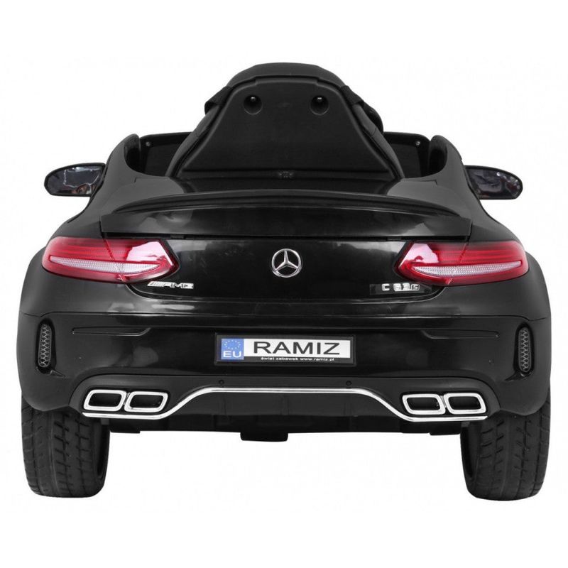 Jucarii, Copii si Bebe - Jucarii si jocuri - Jucarii de exterior - Masinute si vehicule pentru copii - Masinuta electrica pentru copii 3 ani+, Mercedes Benz C63 AMG, negru - Infinity.ro