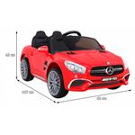 Jucarii, Copii si Bebe - Jucarii si jocuri - Jucarii de exterior - Masinute si vehicule pentru copii - Masinuta electrica pentru copii 3 ani+, Mercedes Benz AMG SL65S, rosu - Infinity.ro