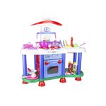Jucarii, Copii si Bebe - Jucarii si jocuri - Jucarii de rol - Bucatarii copii - Bucatarie de jucarie, Little Chef cu 48 de accesorii, multicolora - Infinity.ro