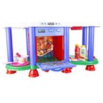 Jucarii, Copii si Bebe - Jucarii si jocuri - Jucarii de rol - Bucatarii copii - Bucatarie de jucarie, Little Chef cu 48 de accesorii, multicolora - Infinity.ro