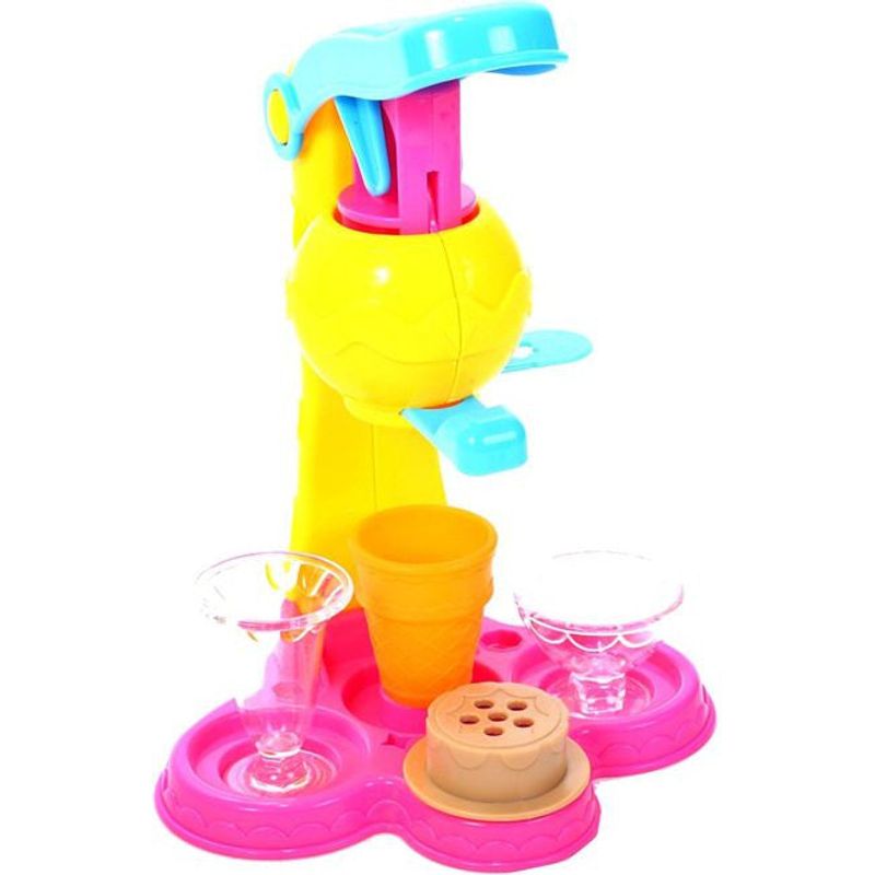 Jucarii, Copii si Bebe - Jucarii si jocuri - Jucarii & jocuri educative - Jocuri si jucarii educative - Jucarie creativ de preparat inghetata din plastilina, cu accesorii, MalPlay, multicolor - Infinity.ro