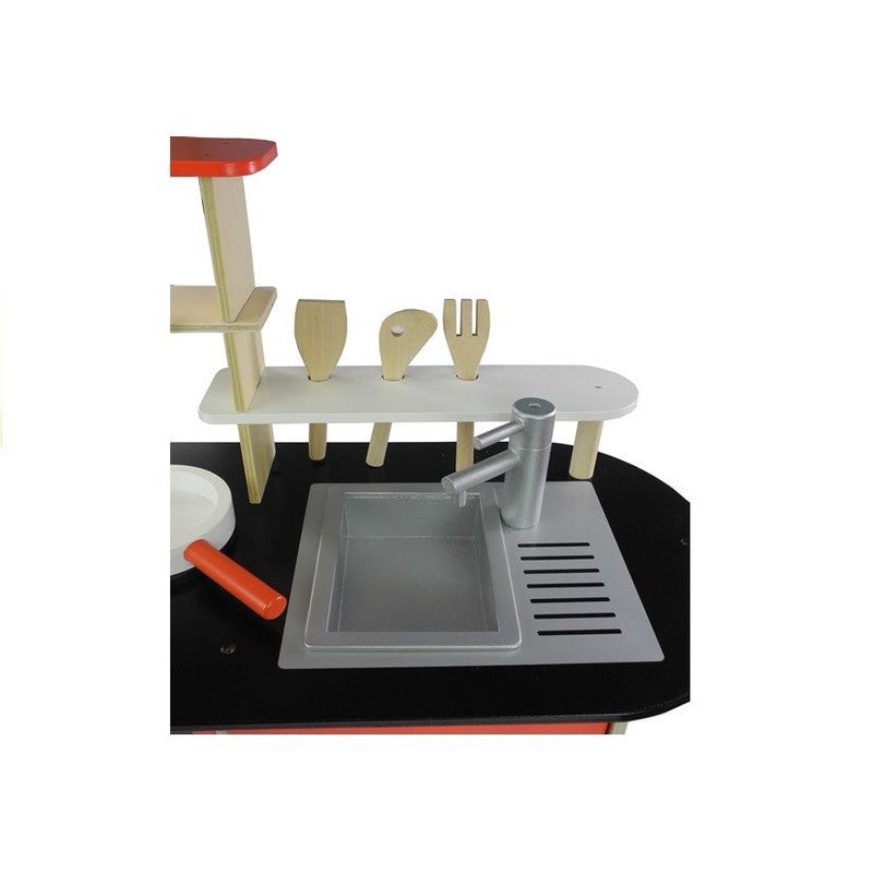 Jucarii, Copii si Bebe - Jucarii si jocuri - Jucarii de rol - Bucatarii copii - Bucatarie de jucarie, din lemn 78 cm Sophia - Infinity.ro