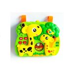 Jucarii, Copii si Bebe - Jucarii si jocuri - Jucarii & jocuri educative - Jocuri si jucarii educative - Jucarie cu efecte sonore si proiector pentru bebe, in forma de girafa - Infinity.ro