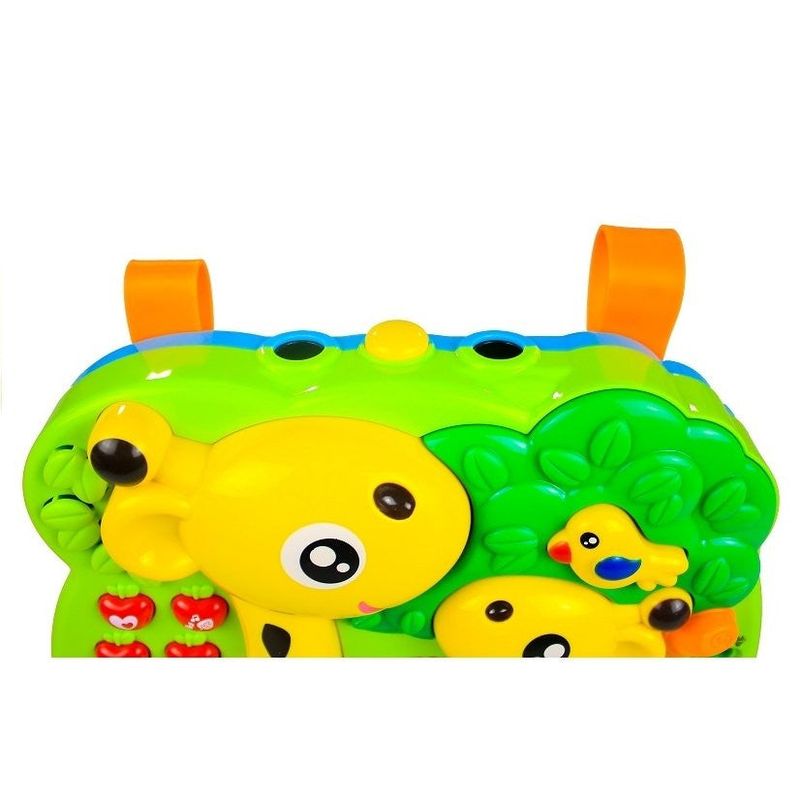 Jucarii, Copii si Bebe - Jucarii si jocuri - Jucarii & jocuri educative - Jocuri si jucarii educative - Jucarie cu efecte sonore si proiector pentru bebe, in forma de girafa - Infinity.ro