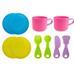 Jucarii, Copii si Bebe - Jucarii si jocuri - Jucarii de rol - Bucatarii copii - Bucatarie de jucarie, portabila, cu accesorii, roz - Infinity.ro