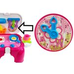 Jucarii, Copii si Bebe - Jucarii si jocuri - Jucarii de rol - Bucatarii copii - Bucatarie de jucarie, portabila, cu accesorii, roz - Infinity.ro