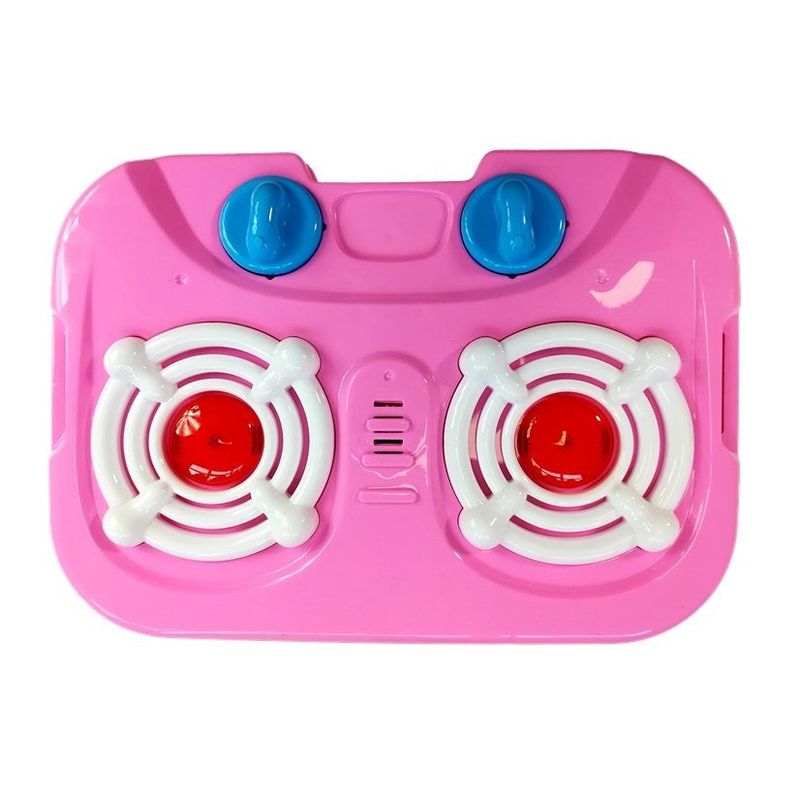 Jucarii, Copii si Bebe - Jucarii si jocuri - Jucarii de rol - Bucatarii copii - Bucatarie de jucarie, portabila, cu accesorii, roz - Infinity.ro