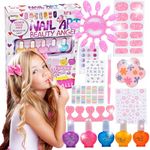 Jucarii, Copii si Bebe - Jucarii si jocuri - Jucarii & jocuri educative - Jocuri si jucarii educative - Set de jucarie, salon de manichiura pentru copii de peste 6 ani, Beauty Angel, MalPlay - Infinity.ro