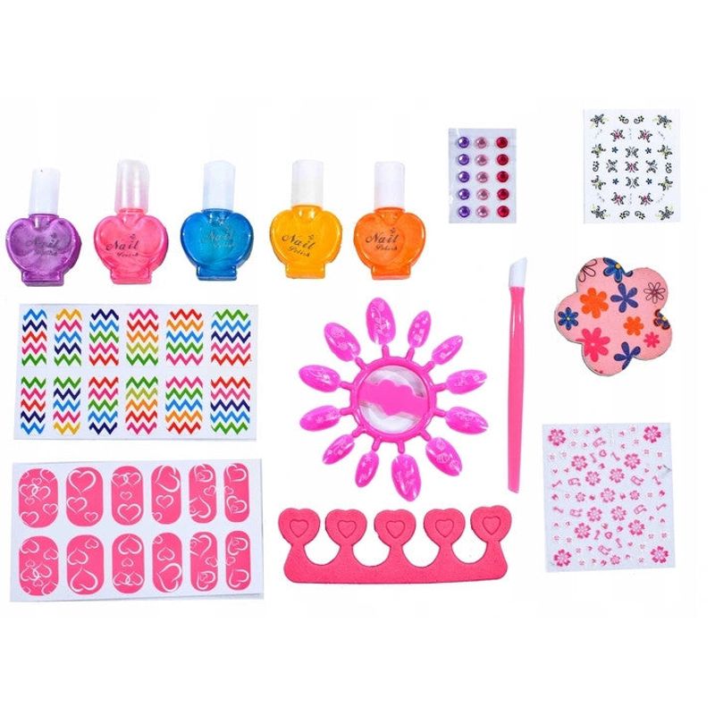 Jucarii, Copii si Bebe - Jucarii si jocuri - Jucarii & jocuri educative - Jocuri si jucarii educative - Set de jucarie, salon de manichiura pentru copii de peste 6 ani, Beauty Angel, MalPlay - Infinity.ro