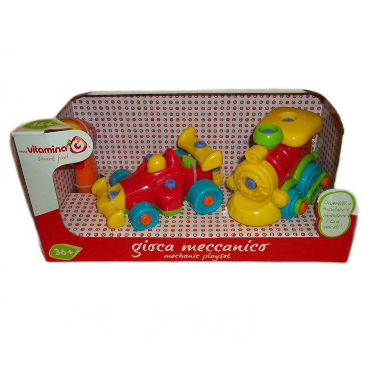 Jucarii, Copii si Bebe - Jucarii si jocuri - Jucarii & jocuri educative - Jocuri si jucarii educative - Set de jucarie pentru copii de 3 ani+, de asamblare cu sunete, 2 in 1, Vitamina G - Infinity.ro