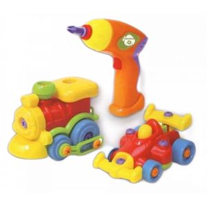 Set de jucarie pentru copii de 3 ani+, de asamblare cu sunete, 2 in 1, Vitamina G