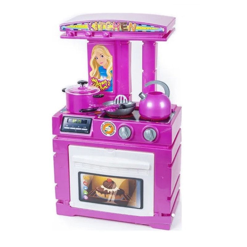Jucarii, Copii si Bebe - Jucarii si jocuri - Jucarii de rol - Bucatarii copii - Bucatarie de jucarie, My Kitchen Fun Divendi cu accesorii, diverse culori - Infinity.ro