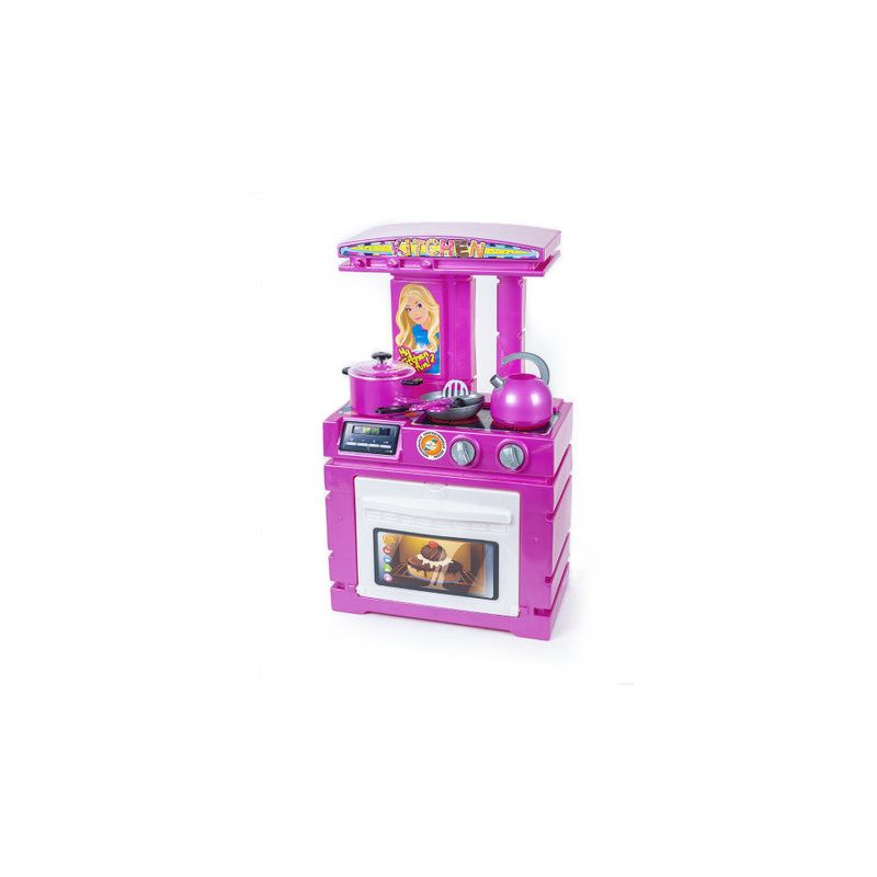 Jucarii, Copii si Bebe - Jucarii si jocuri - Jucarii de rol - Bucatarii copii - Bucatarie de jucarie, My Kitchen Fun Divendi cu accesorii, diverse culori - Infinity.ro