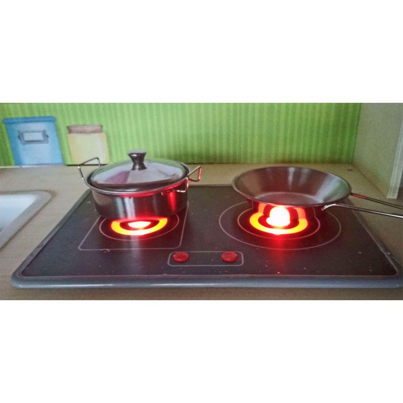 Jucarii, Copii si Bebe - Jucarii si jocuri - Jucarii de rol - Bucatarii copii - Bucatarie de jucarie, Enero din lemn, cu accesorii - Infinity.ro