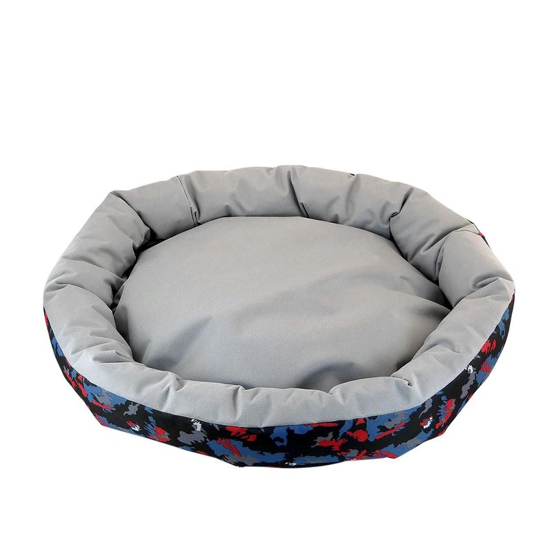 Petshop - Accesorii petshop - Culcusuri si custi - Culcusuri si saltele - Culcus din material impermeabil pentru caine/pisica, model Camuflaj, 77 cm - Infinity.ro