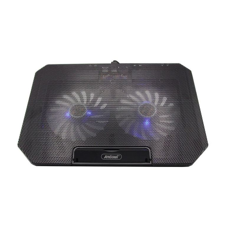 Laptop, Telefoane si Tablete - Telefoane mobile si accesorii - Accesorii Telefoane - Suport si docking telefoane - Suport pentru laptop 13" cu 2 ventilatoare silentioase, reglare in inaltime pentru mai mult confort - Infinity.ro
