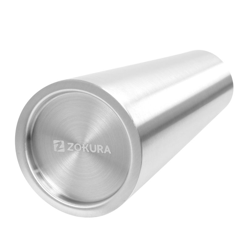 Casa si Gradina - Decoratiuni - Obiecte decorative - Vaze si boluri decorative - Vaza, inox, 19,5x9cm - Zokura - Infinity.ro