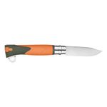 Sport si Outdoor - Camping - Cutite, bricege si accesorii - Cutite si bricege - Cutit de buzunar N°12, cu extractor capuse, "Explore", Orange - Opinel - Infinity.ro