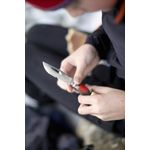 Sport si Outdoor - Camping - Cutite, bricege si accesorii - Cutite si bricege - Cutit de buzunar cu fluier N°08, inox, 8,5 cm, "Outdoor", Red - Opinel - Infinity.ro