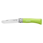 Sport si Outdoor - Camping - Cutite, bricege si accesorii - Cutite si bricege - Cutit de buzunar, inox, 8cm, "My first", Apple - Opinel - Infinity.ro