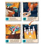 Sport si Outdoor - Alte sporturi - Mese fusball - Pista de Bowling Lansator de Bile, pentru Copii 3 ani+, 6 Popice, 6 Bile, 85cm Lungime, Multicolor - Infinity.ro